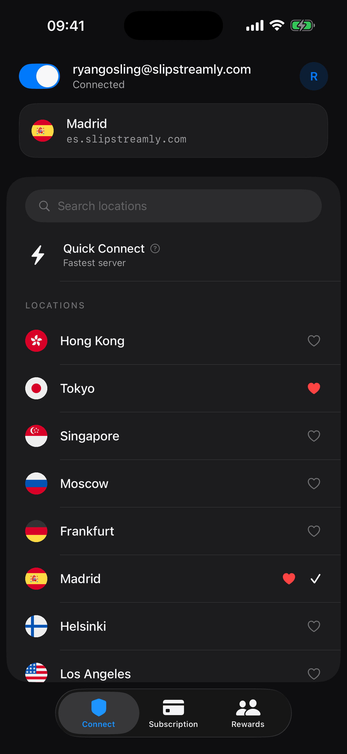 Slipstream app